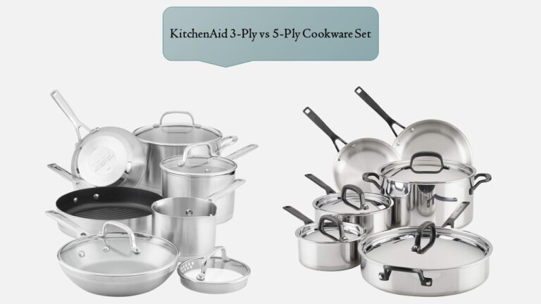 KitchenAid 3-Ply vs 5-Ply