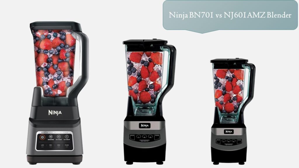 Ninja BN701 vs NJ601AMZ