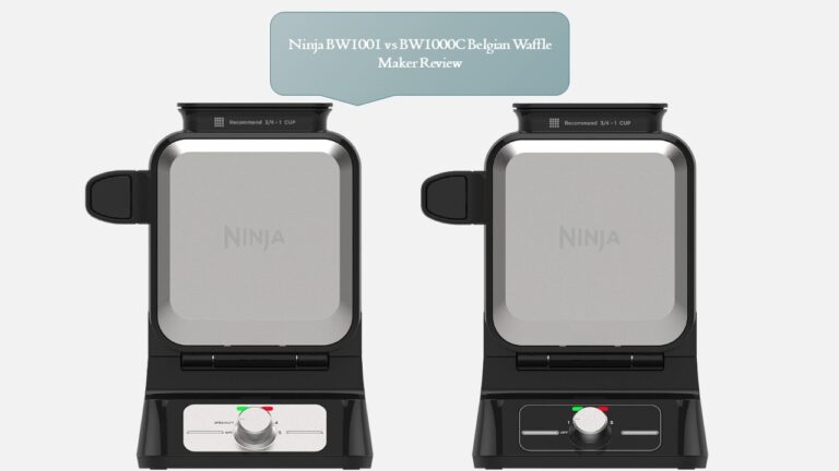 Ninja BW1001 vs BW1000C Belgian Waffle Maker