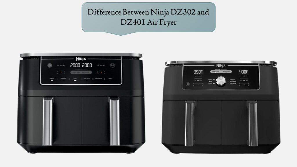 Ninja DZ302 and DZ401 Air Fryer