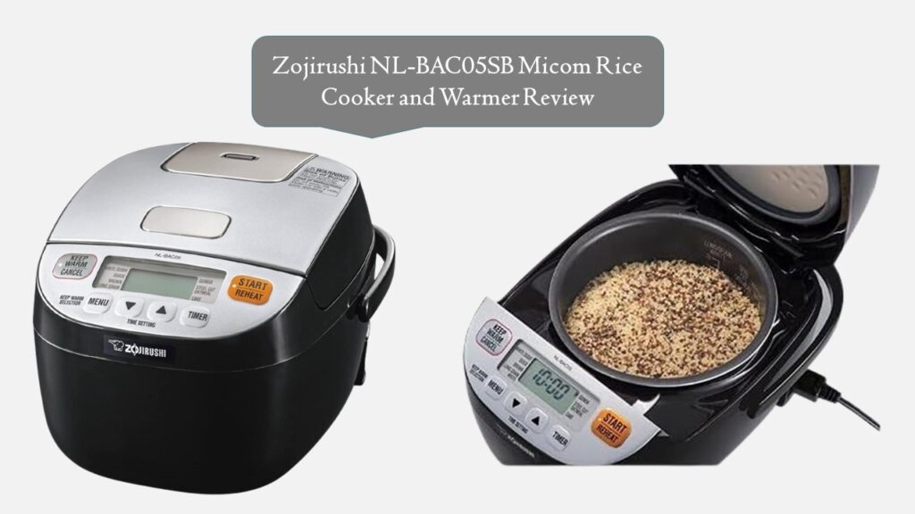 Zojirushi NL-BAC05SB Micom Rice Cooker